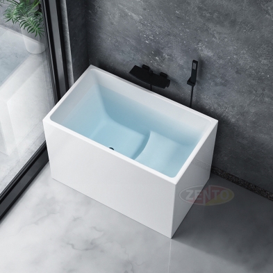 Bồn Tắm Ngồi Acrylic, Giải Pháp Ngâm Tắm Cho Phòng Tắm Nhỏ