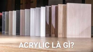 Nhựa Acrylic là gì? Chất liệu phổ biến trên các thiết bị vệ sinh