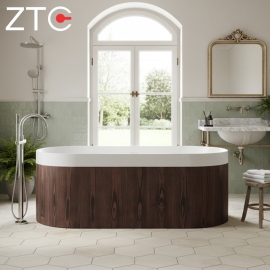 Bồn tắm đá Art Design Solid Surface cao cấp ZTC-S104 Bồn tắm đá Art Design Solid Surface cao cấp ZTC-S104