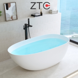 Bồn tắm đá Solid Surface cao cấp ZTC-S114 Bồn tắm đá Solid Surface cao cấp ZTC-S114