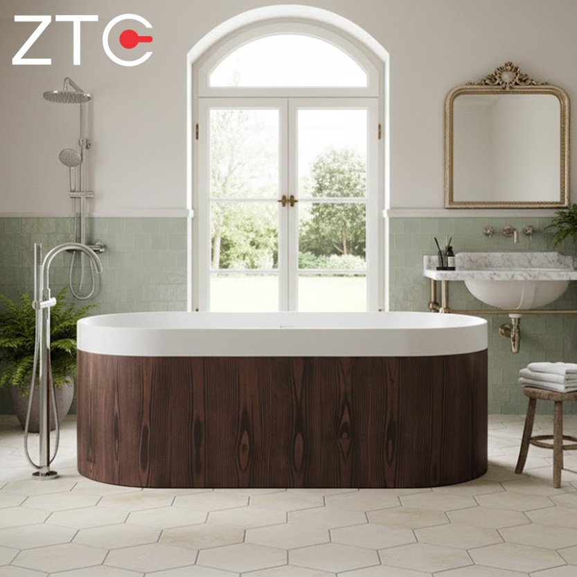 Bồn tắm đá Art Design Solid Surface cao cấp ZTC-S104